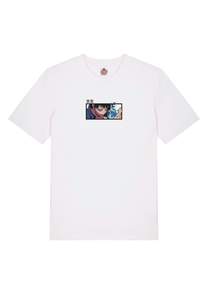 Camiseta Blanca Delantera Llama Azul - Dabi Llama Azul - Dabi