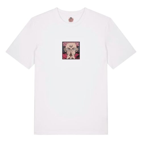 Camiseta Blanca Delantera Modo Sukuna - Ryomen Sukuna Modo Sukuna - Ryomen Sukuna