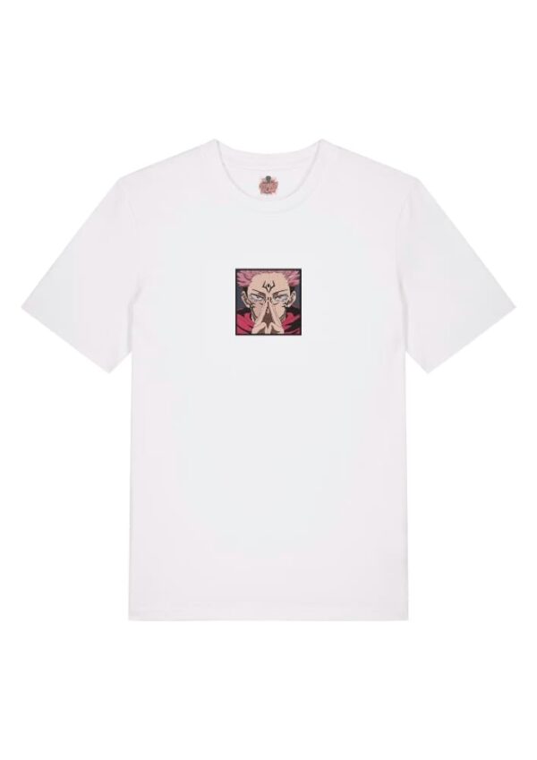 Camiseta Blanca Delantera Modo Sukuna - Ryomen Sukuna Modo Sukuna - Ryomen Sukuna