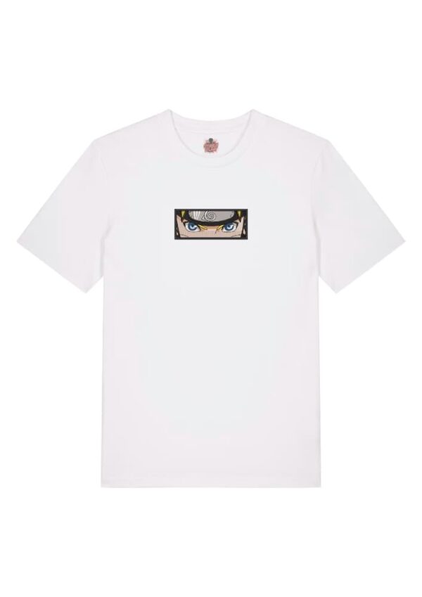 Camiseta Blanca Delantera Naruto Eyes - Naruto Uzumaki Naruto Eyes - Naruto Uzumaki