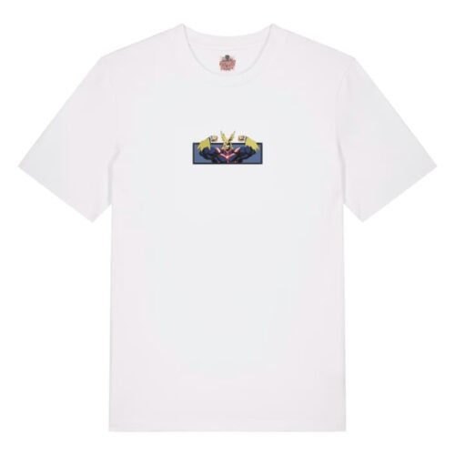 Camiseta Blanca Delantera Plus Ultra Power - All Might Plus Ultra Power - All Might