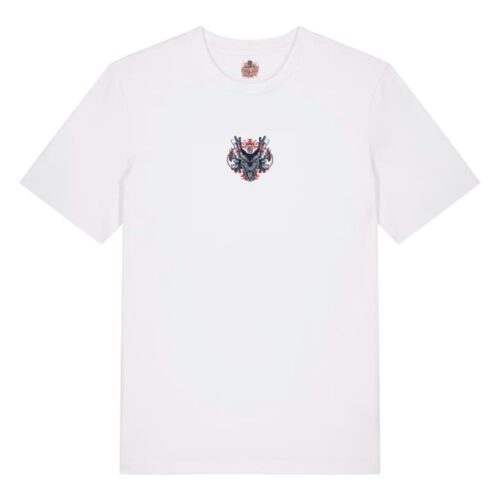 Camiseta Blanca Delantera Rugido de Shenron - Shenron Rugido de Shenron - Shenron