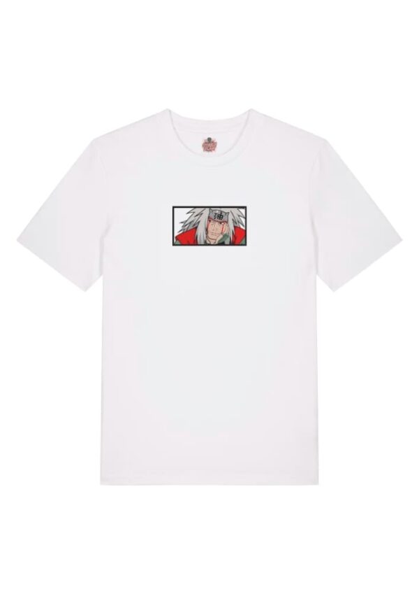 Camiseta Blanca Delantera Sabio Sonriente - Jiraiya Sabio Sonriente - Jiraiya
