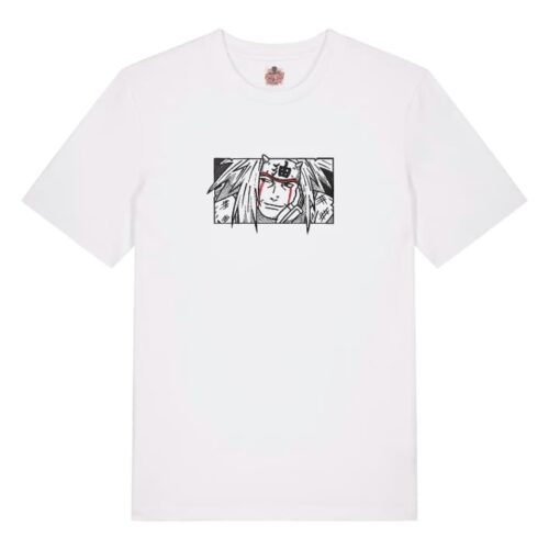 Camiseta Blanca Delantera Sabio del Humor - Jiraiya Sabio del Humor - Jiraiya