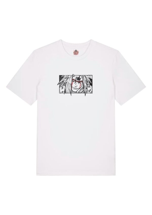 Camiseta Blanca Delantera Sabio del Humor - Jiraiya Sabio del Humor - Jiraiya