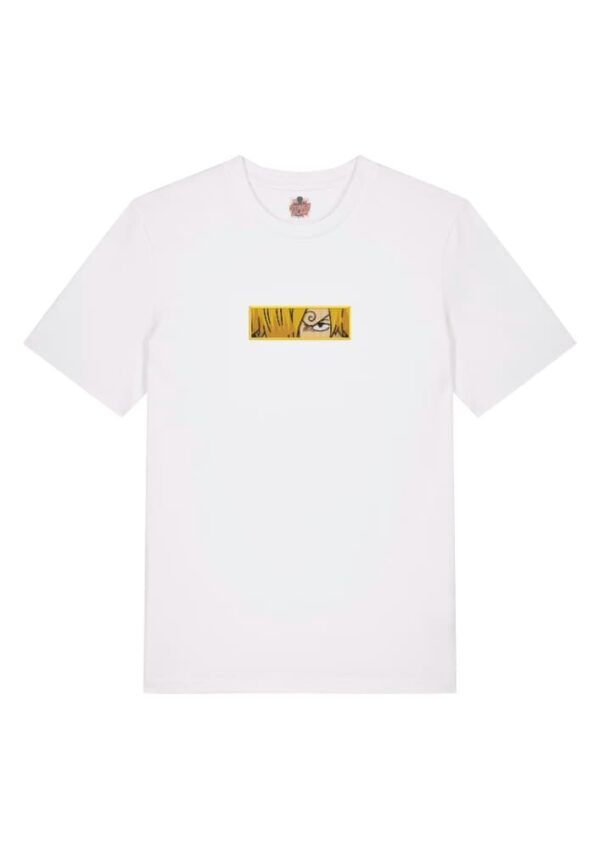 Camiseta Blanca Delantera Sanji Eyes - Sanji Sanji Eyes - Sanji