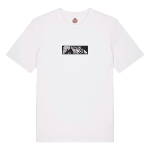 Camiseta Blanca Delantera Sombras del Caos - Toji Fushiguro Sombras del Caos - Toji Fushiguro