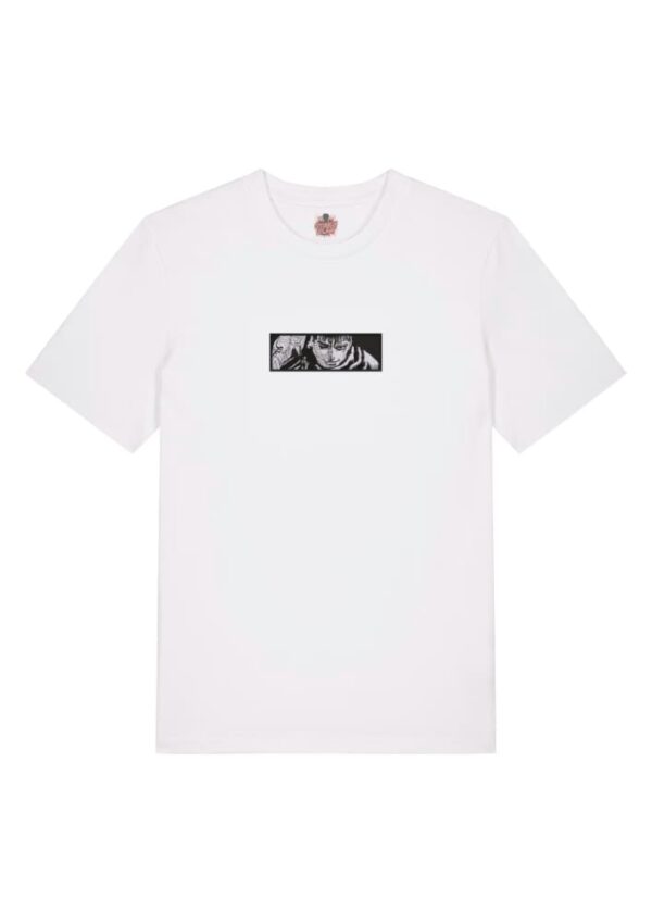 Camiseta Blanca Delantera Sombras del Caos - Toji Fushiguro Sombras del Caos - Toji Fushiguro