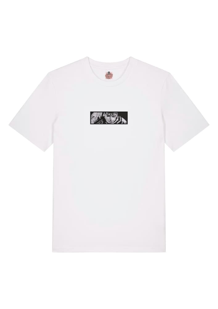 Camiseta Blanca Delantera Sombras del Caos - Toji Fushiguro Sombras del Caos - Toji Fushiguro