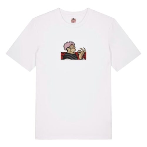 Camiseta Blanca Delantera Sukuna Mode - Ryomen Sukuna Sukuna Mode - Ryomen Sukuna