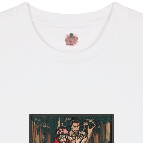 Camiseta Blanca Detalle Best Friend - Yuji Itadori & Aoi Todo Best Friend - Yuji Itadori & Aoi Todo