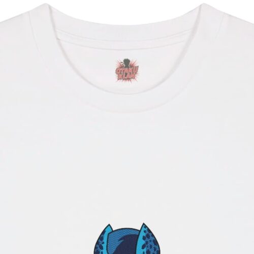 Camiseta Blanca Detalle Bioandroide - Cell Bioandroide - Cell