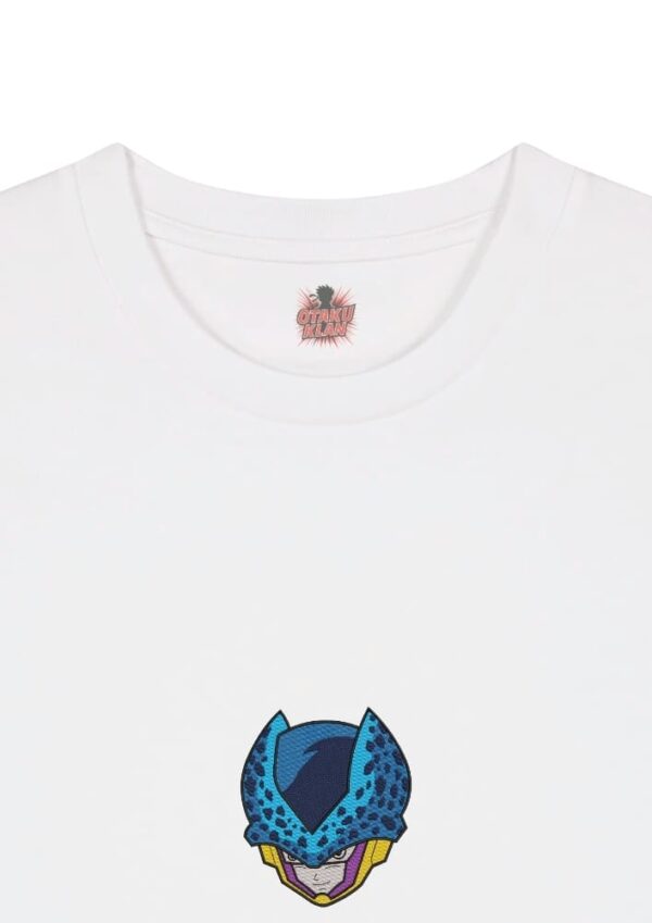 Camiseta Blanca Detalle Bioandroide - Cell Bioandroide - Cell