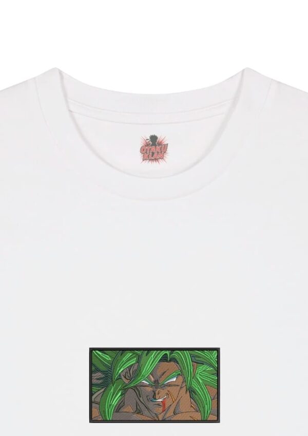 Camiseta Blanca Detalle Broly Furioso - Broly Broly Furioso - Broly