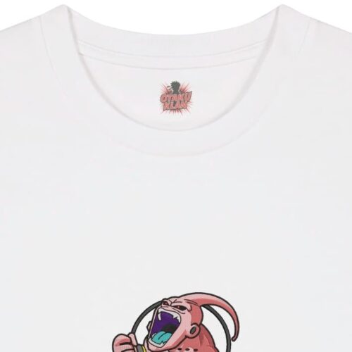 Camiseta Blanca Detalle Furia Majin - Majin Buu Furia Majin - Majin Buu
