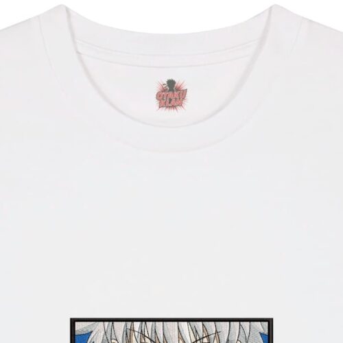 Camiseta Blanca Detalle Instinto Relámpago - Killua Zoldyck Instinto Relámpago - Killua Zoldyck