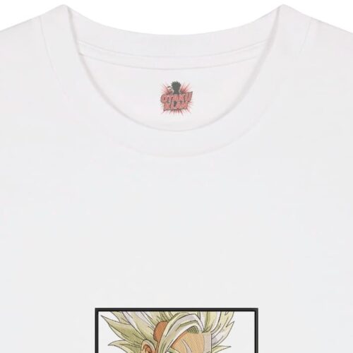 Camiseta Blanca Detalle Ira Saiyan - Gohan Ira Saiyan - Gohan