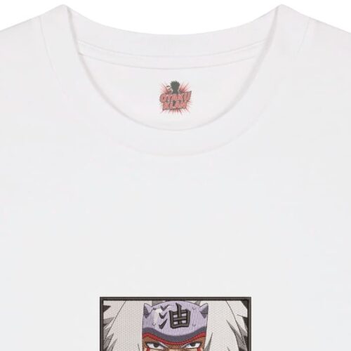 Camiseta Blanca Detalle Jiraiya Desafiante - Jiraiya Jiraiya Desafiante - Jiraiya
