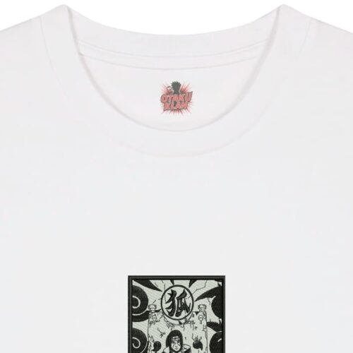 Camiseta Blanca Detalle Juicio del Cuervo - Itachi Uchiha Juicio del Cuervo - Itachi Uchiha