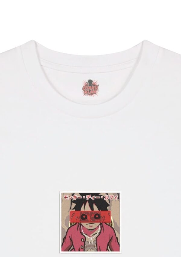Camiseta Blanca Detalle Luffy Despertar - Monkey D. Luffy Luffy Despertar - Monkey D. Luffy