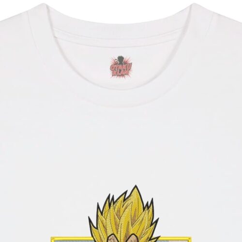 Camiseta Blanca Detalle Majin Vegeta Poder Supremo - Vegeta Majin Vegeta Poder Supremo - Vegeta