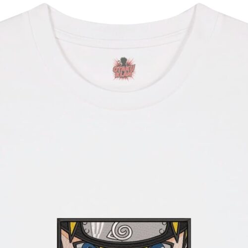 Camiseta Blanca Detalle Naruto Eyes - Naruto Uzumaki Naruto Eyes - Naruto Uzumaki
