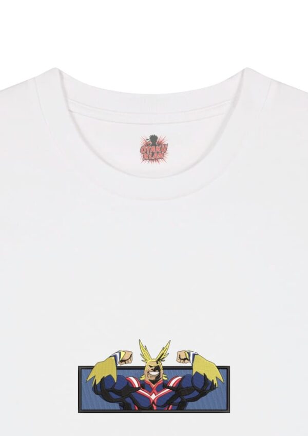 Camiseta Blanca Detalle Plus Ultra Power - All Might Plus Ultra Power - All Might