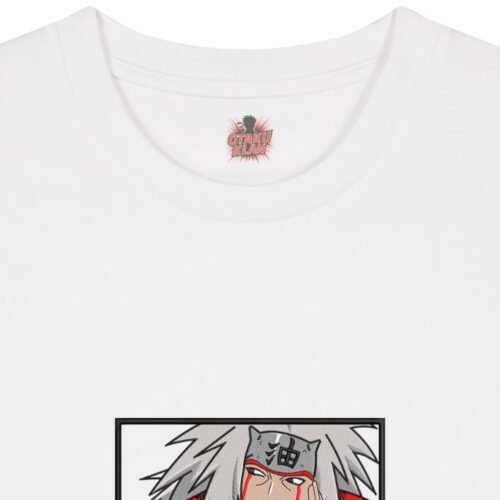 Camiseta Blanca Detalle Sabio Sonriente - Jiraiya Sabio Sonriente - Jiraiya