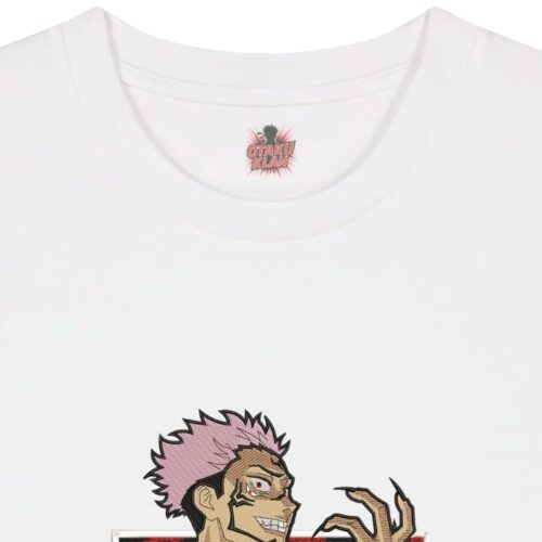 Camiseta Blanca Detalle Sukuna Mode - Ryomen Sukuna Sukuna Mode - Ryomen Sukuna