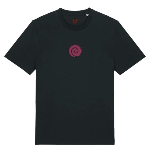 Camiseta Negra Delantera Clan Uzumaki Clan Uzumaki