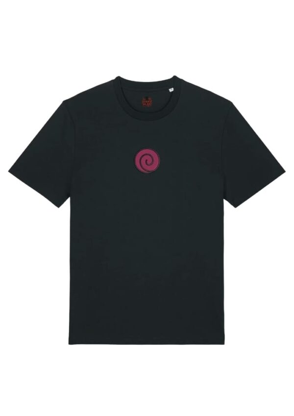 Camiseta Negra Delantera Clan Uzumaki Clan Uzumaki