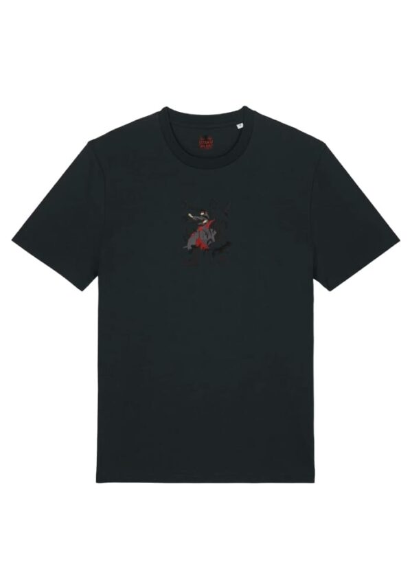 Camiseta Negra Delantera Danza de los Cuervos - Itachi Uchiha Danza de los Cuervos - Itachi Uchiha