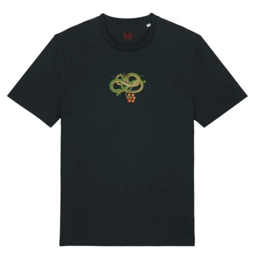 Camiseta Negra Delantera Despertar de Shenron - Shenron Despertar de Shenron - Shenron