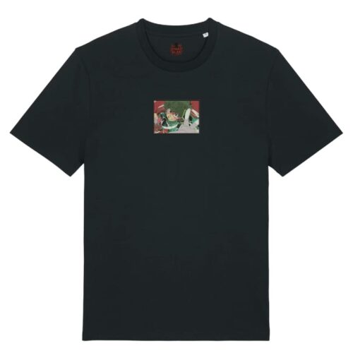 Camiseta Negra Delantera Determinación Verde - Izuku Midoriya (Deku) Determinación Verde - Izuku Midoriya (Deku)