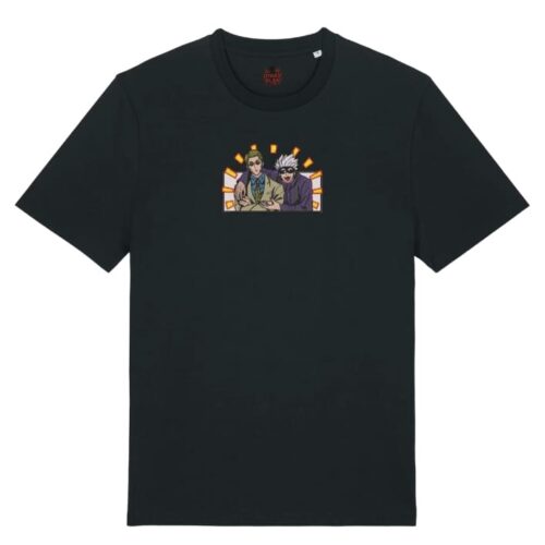 Camiseta Negra Delantera El Dúo - Kento Nanami & Satoru Gojo El Dúo - Kento Nanami & Satoru Gojo