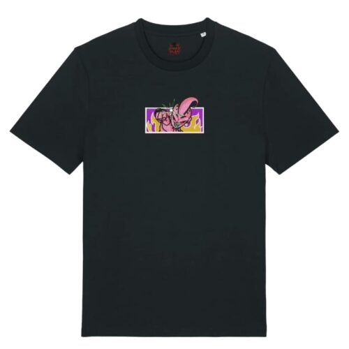 Camiseta Negra Delantera Forma Maligna - Majin Buu Forma Maligna - Majin Buu