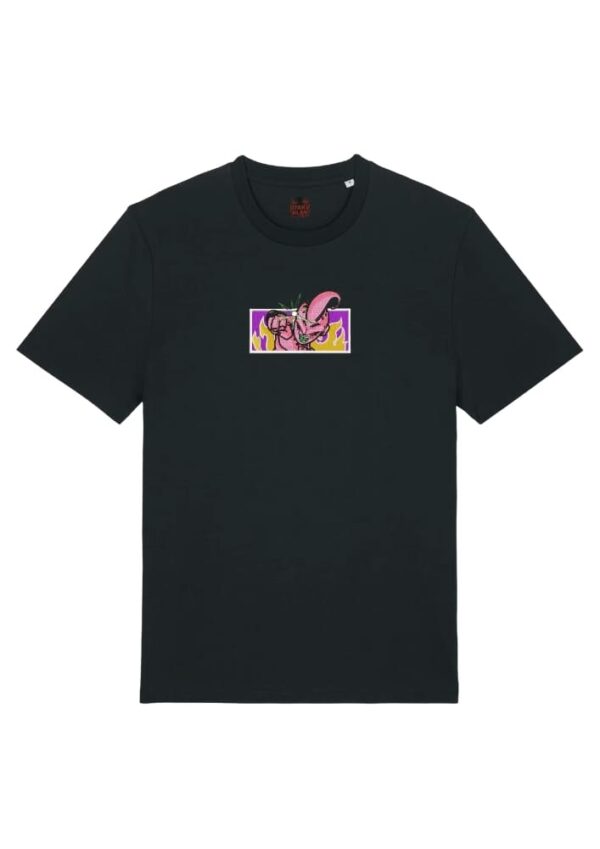 Camiseta Negra Delantera Forma Maligna - Majin Buu Forma Maligna - Majin Buu