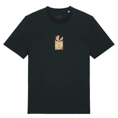 Camiseta Negra Delantera Goku Vertical - Goku Goku Vertical - Goku