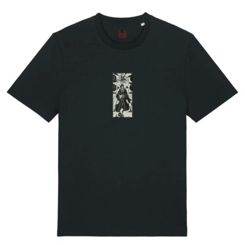 Camiseta Negra Delantera Juicio del Cuervo - Itachi Uchiha Juicio del Cuervo - Itachi Uchiha