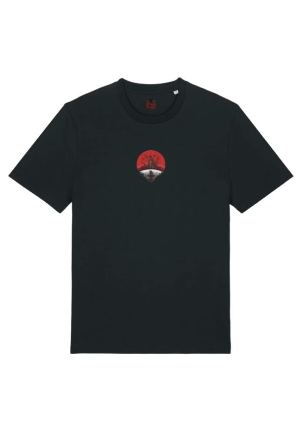Camiseta Negra Delantera Legado Uchiha - Itachi Uchiha Legado Uchiha - Itachi Uchiha