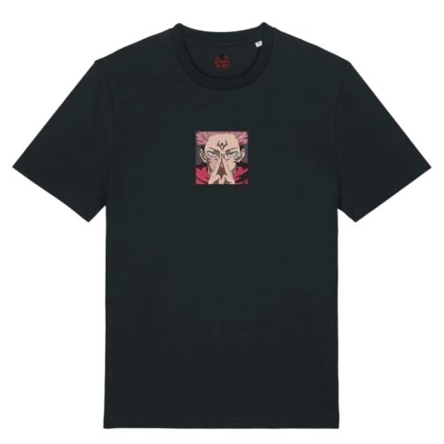 Camiseta Negra Delantera Modo Sukuna - Ryomen Sukuna Modo Sukuna - Ryomen Sukuna