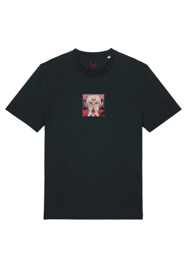 Camiseta Negra Delantera Modo Sukuna - Ryomen Sukuna Modo Sukuna - Ryomen Sukuna