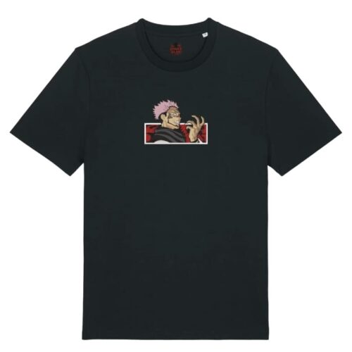 Camiseta Negra Delantera Sukuna Mode - Ryomen Sukuna Sukuna Mode - Ryomen Sukuna