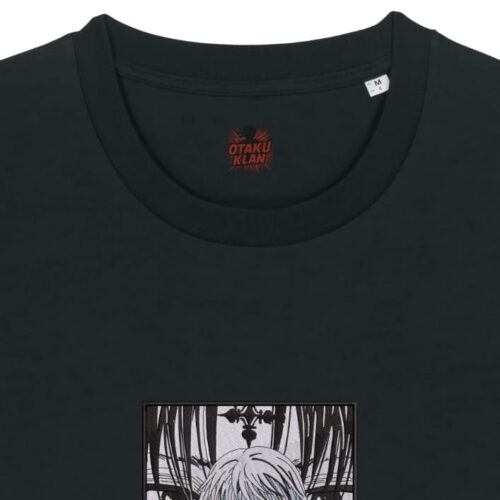 Camiseta Negra Detalle Cadena de Venganza - Kurapika Cadena de Venganza - Kurapika