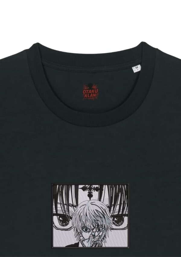 Camiseta Negra Detalle Cadena de Venganza - Kurapika Cadena de Venganza - Kurapika