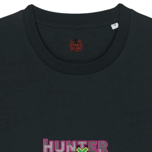 Camiseta Negra Detalle Emblema Hunter Emblema Hunter