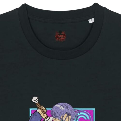 Camiseta Negra Detalle Espada del Futuro - Trunks Espada del Futuro - Trunks