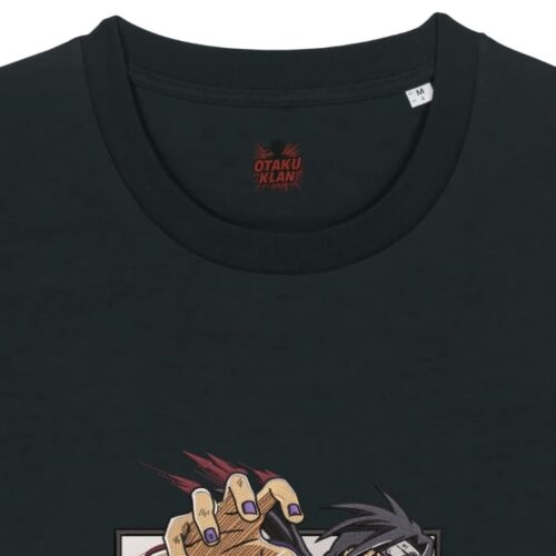 Camiseta Negra Detalle Eterno Sacrificio - Itachi Uchiha Eterno Sacrificio - Itachi Uchiha