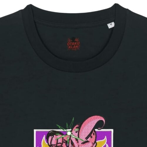 Camiseta Negra Detalle Forma Maligna - Majin Buu Forma Maligna - Majin Buu