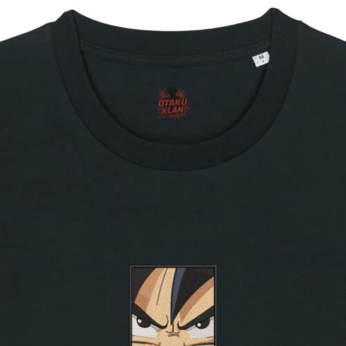 Camiseta Negra Detalle Goku Vertical - Goku Goku Vertical - Goku